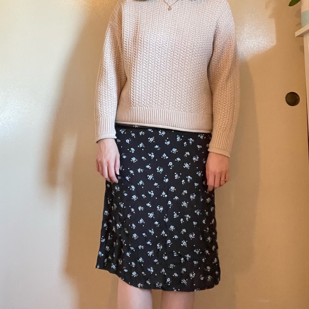 Brandy Melville Long Floral Skirt ✨